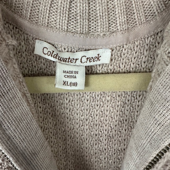 Cold water creek sweater vest ladies xl - Picture 4 of 5